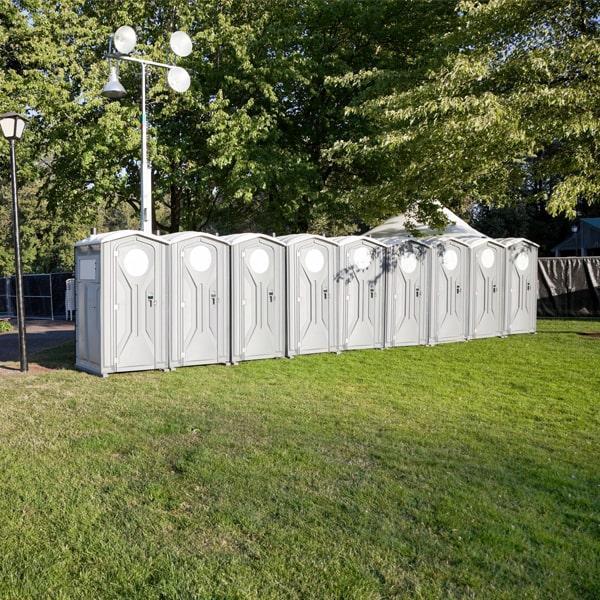 our team will work with you to determine the best location for the special event portable restrooms based on the event layout and venue restrictions